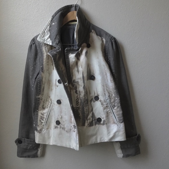 Gray Short Coat - Picture 4 of 4